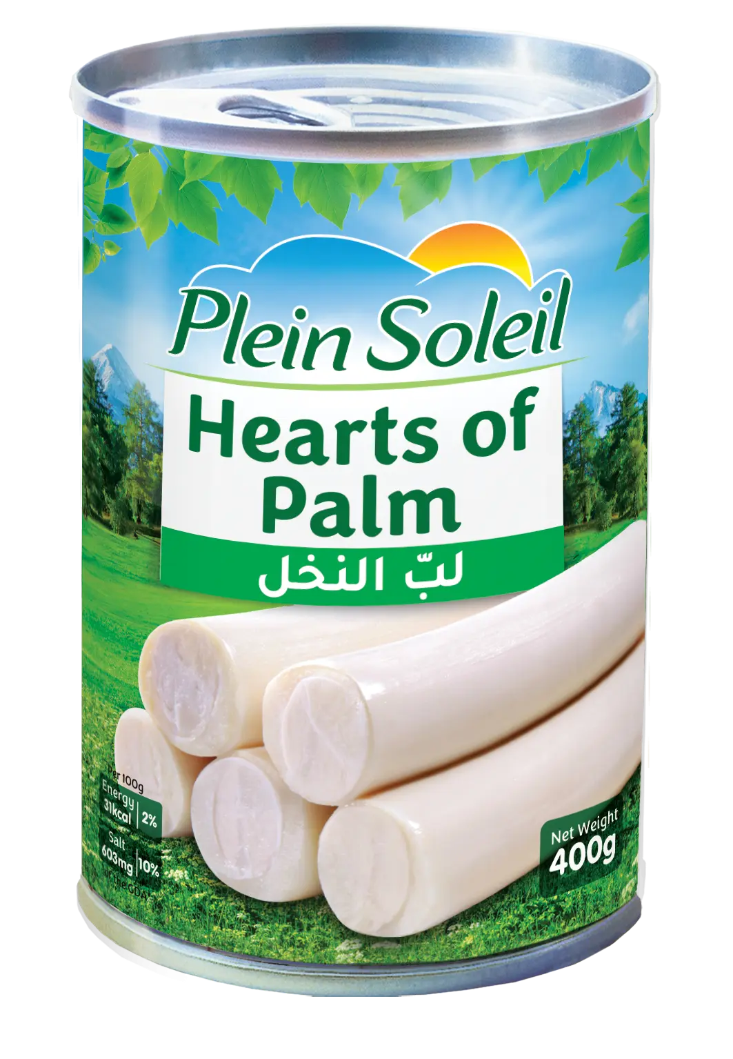 Palm Hearts Plein Soleil 400 g